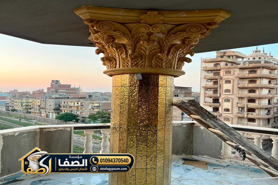 تيجان أعمدة جي ار بي مودرن وكلاسيك