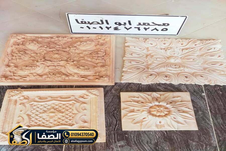 تفاصيل زخارف GRP وقياس العناصر قبل التثبيت