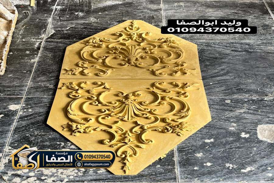 استلام ومراجعة قطع GRP وتجهيزها قبل التركيب في موقع المشروع بالقاهرة