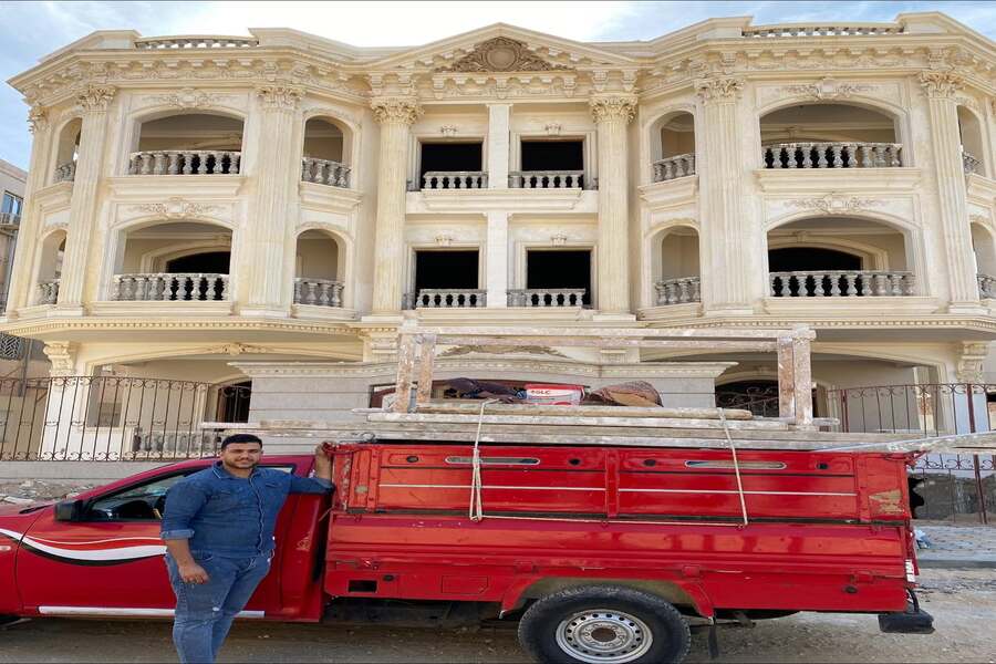 تنفيذ حليات وإطارات الجبس حول الشبابيك والمداخل في القاهرة