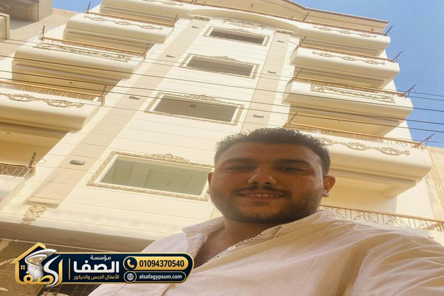 صنايعي جبس للواجهات في المنصورة | تركيب الحليات والزخارف الخارجية