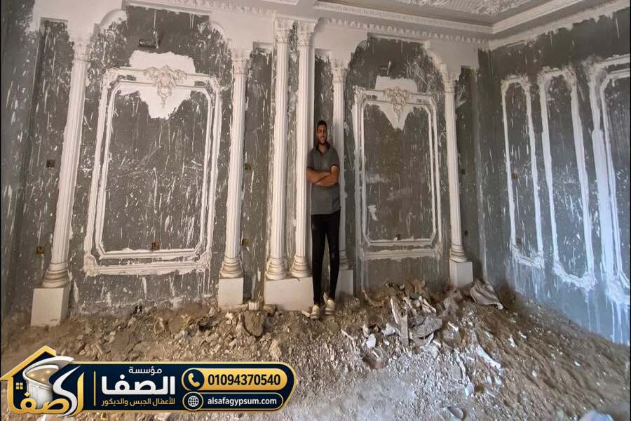 اعمدة جبس للمداخل والفلل في مصر