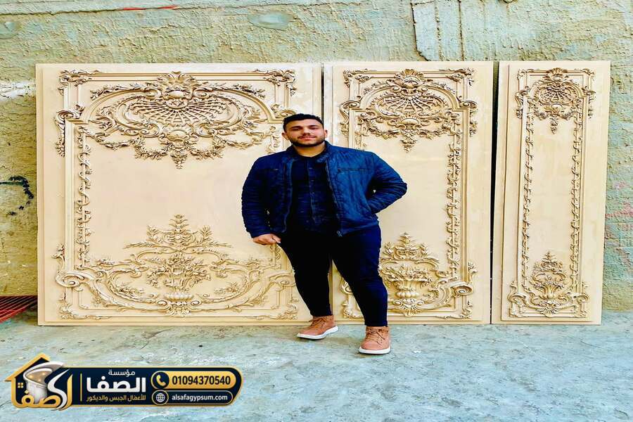 تصميم ديكورات الحوائط بالجبس