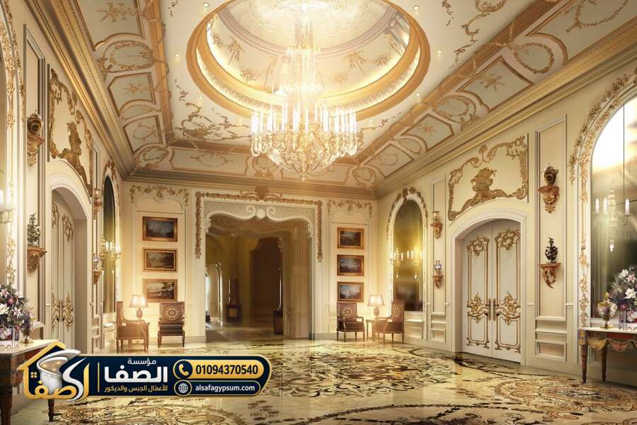 تصميم ديكورات الجبس الداخلي للمنازل