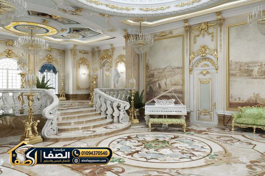 اسقف وديكورات جبس داخلي للمنازل