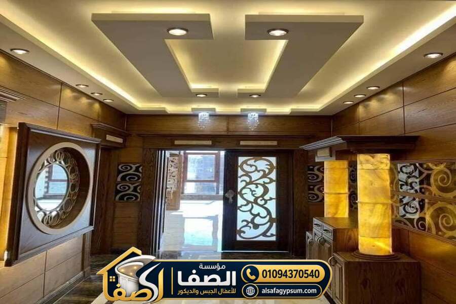 مداخل فلل كلاسيك بالجبس وGRP